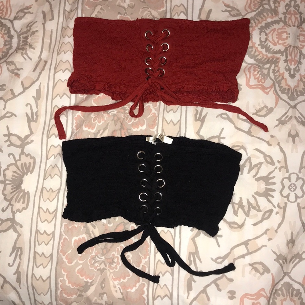 Tie up Crop tops, price is for 1